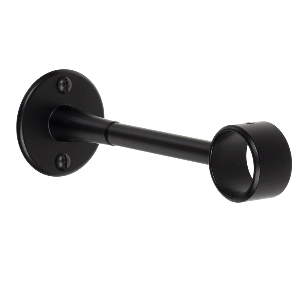 25mm Extended Sleeve Bracket In Matt Black 1 25mm Extended Sleeve Bracket In Matt Black