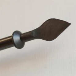 20mm Spear Finial In Beeswax -Curtain Hardware Shop 624bw 5