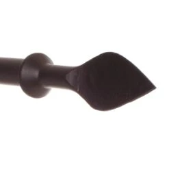 20mm Spear Finial In Matt Black -Curtain Hardware Shop 624mb 2