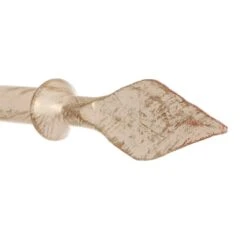20mm Spear Finial In Old Ivory 6 20mm Spear Finial In Old Ivory -Curtain Hardware Shop 624oi 2