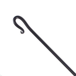 Fine Draw Rod In Matt Black -Curtain Hardware Shop 6250mb 20