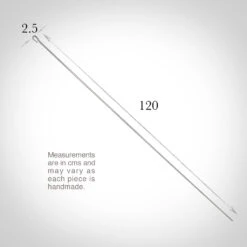 Fine Draw Rod In Mercury -Curtain Hardware Shop 6250me 13