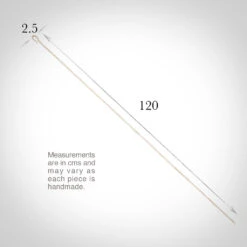 Fine Draw Rod In Old Ivory -Curtain Hardware Shop 6250oi 13