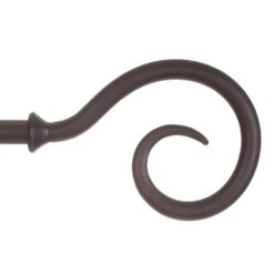 20mm Bishop's Crook Finial In Beeswax