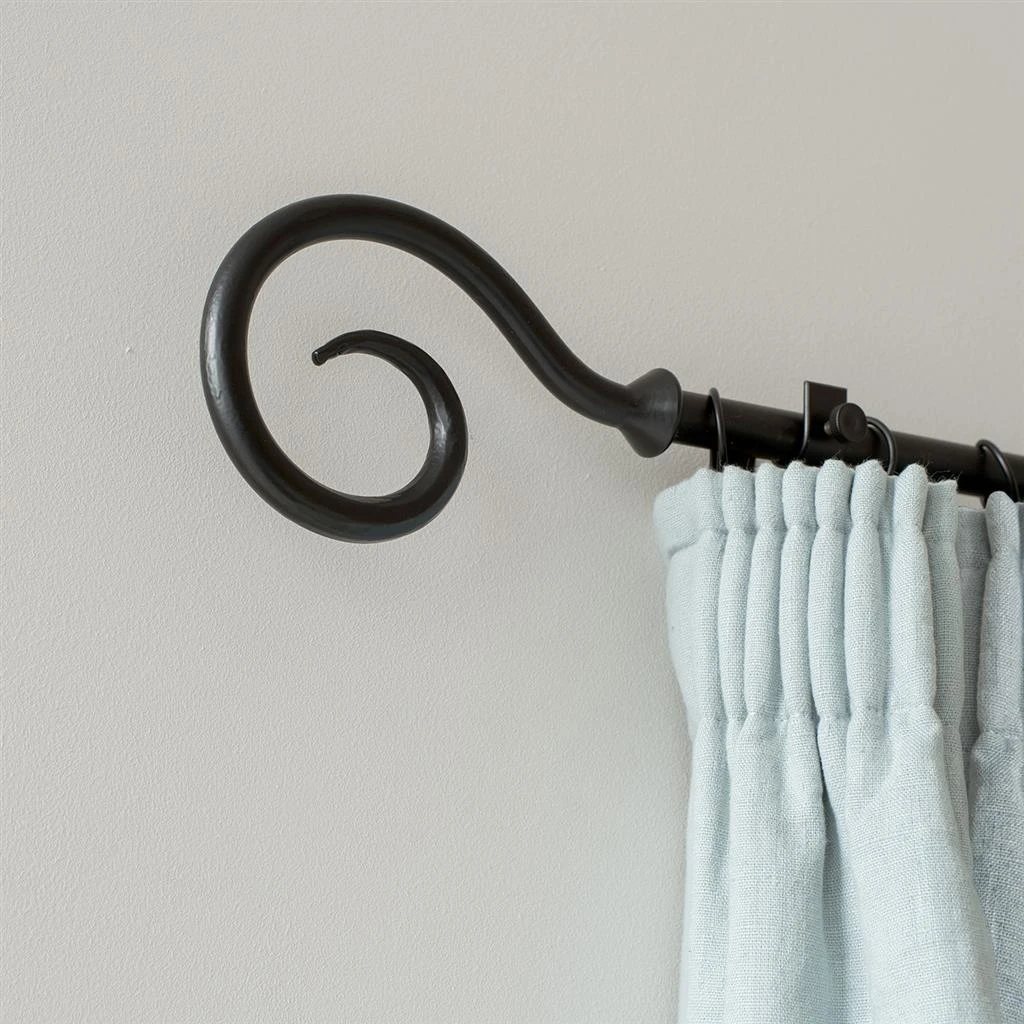 20mm Bishop's Crook Finial In Matt Black 5 20mm Bishop's Crook Finial In Matt Black - Image 5