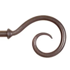 20mm Bishop's Crook Finial In Polished