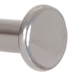 12mm Button Finial In Mercury -Curtain Hardware Shop 628me 20