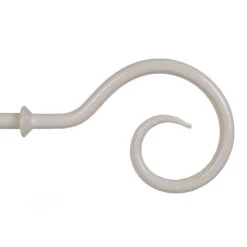 12mm Bishop's Crook Finial In Clay