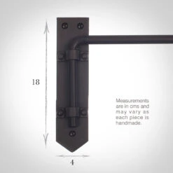 12mm Button Dormer Rod In Beeswax -Curtain Hardware Shop 636aabw 13