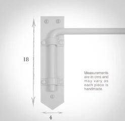 12mm Button Dormer Rod In Clay -Curtain Hardware Shop 636aacl 13