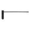 12mm Button Dormer Rod In Matt Black