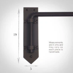 16mm Button Dormer Rod In Beeswax 6 16mm Button Dormer Rod In Beeswax -Curtain Hardware Shop 636abw 13