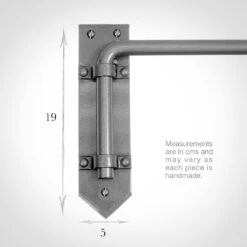 16mm Button Dormer Rod In Polished -Curtain Hardware Shop 636apo 13