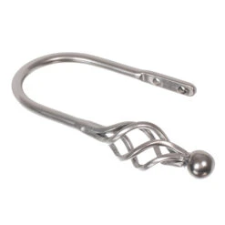 Small Cage & Ball Holdback In Mercury