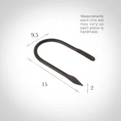 Small Spear Holdback In Beeswax 5 Small Spear Holdback In Beeswax -Curtain Hardware Shop 637ddbw 13