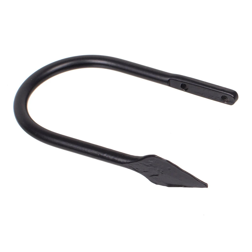 Small Spear Holdback In Matt Black 1 Small Spear Holdback In Matt Black