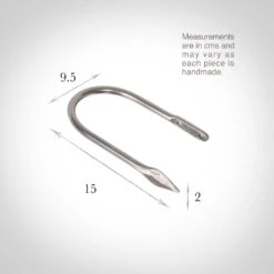 Small Spear Holdback In Mercury 5 Small Spear Holdback In Mercury -Curtain Hardware Shop 637ddme 13