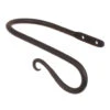 Small Shepherd's Crook Holdback (Right Side) In Matt Black