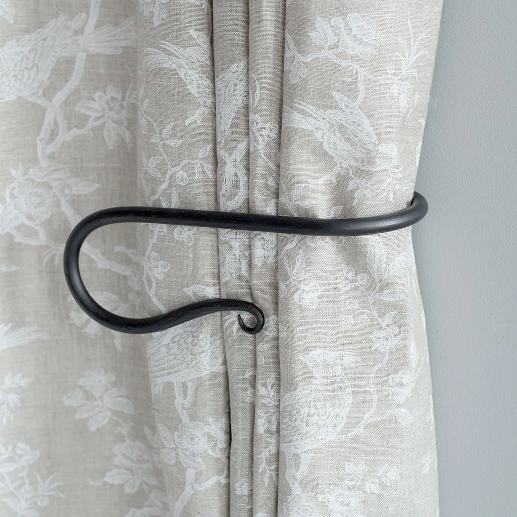 Large Shepherd's Crook Holdback (Left Side) In Beeswax 2 Large Shepherd's Crook Holdback (Left Side) In Beeswax - Image 2