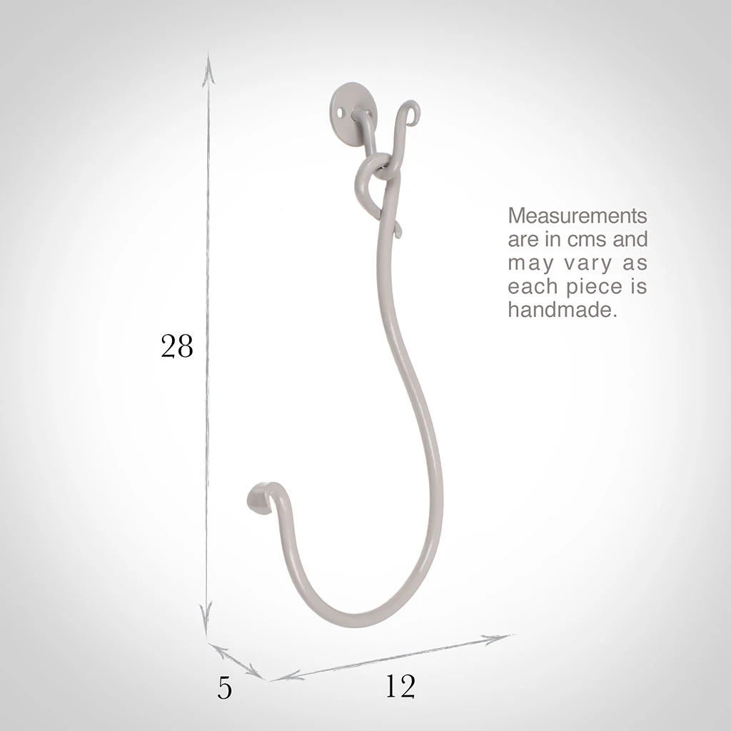 Small Swing Holdback (12cm Embrace) In Clay 3 Small Swing Holdback (12cm Embrace) In Clay - Image 3