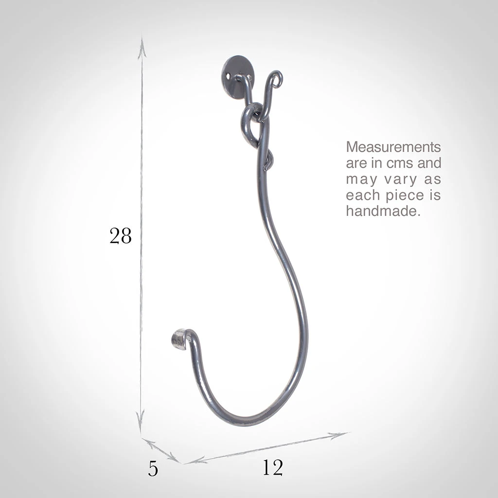 Small Swing Holdback (12cm Embrace) In Mercury 3 Small Swing Holdback (12cm Embrace) In Mercury - Image 3