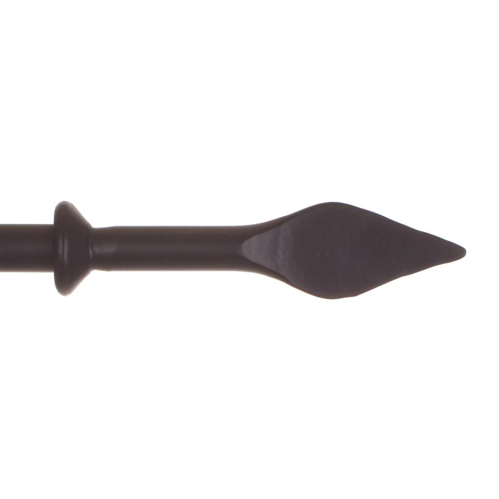 12mm Spear Finial In Matt Black 1 12mm Spear Finial In Matt Black