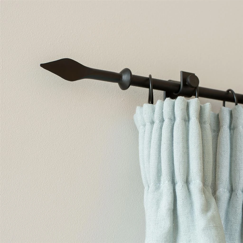 12mm Spear Finial In Matt Black 2 12mm Spear Finial In Matt Black - Image 2