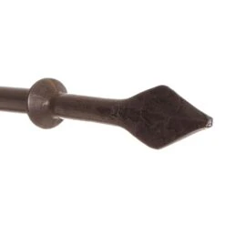 12mm Spear Finial In Polished -Curtain Hardware Shop 643po 2