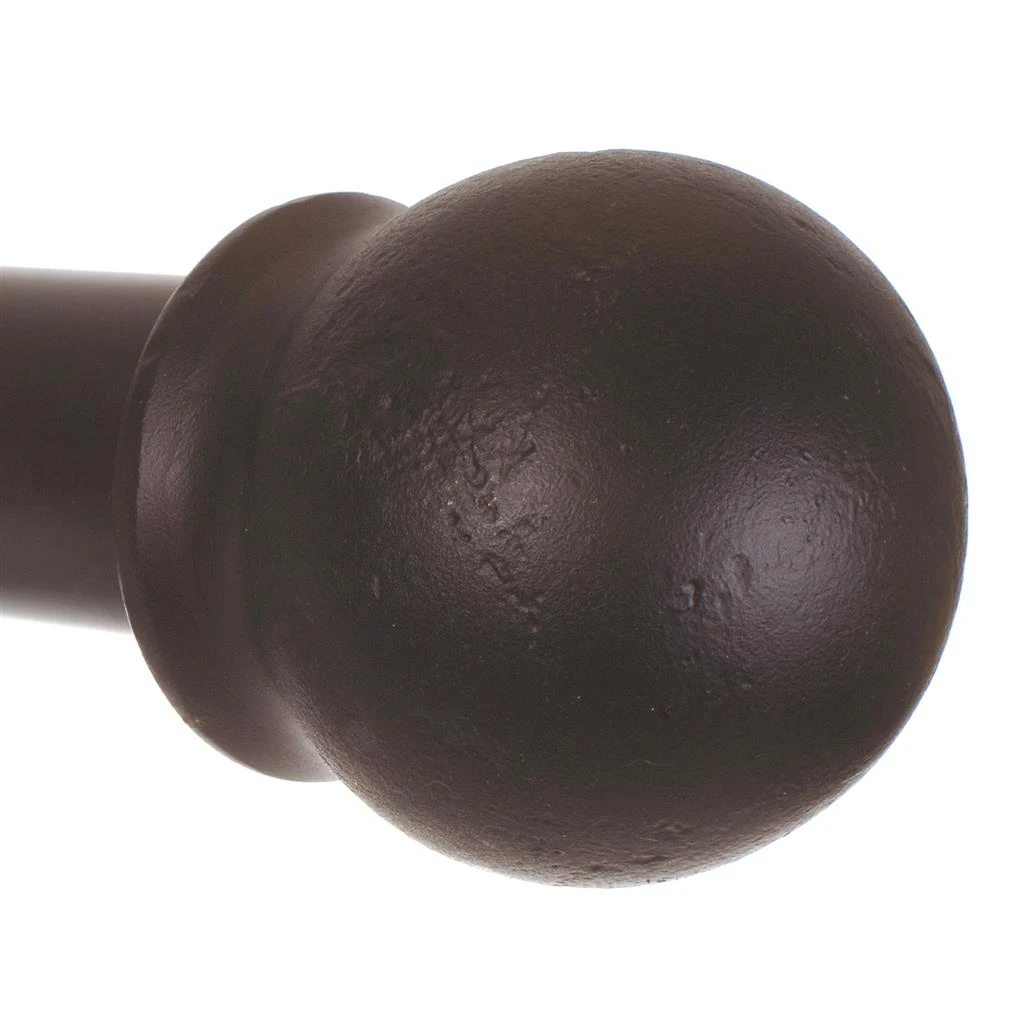 38mm Cannonball Finial In Beeswax 2 38mm Cannonball Finial In Beeswax - Image 2