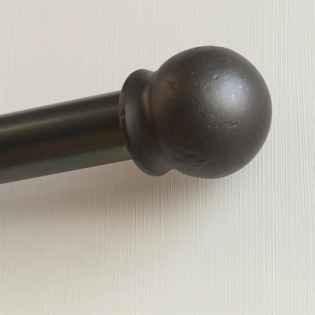 38mm Cannonball Finial In Beeswax 4 38mm Cannonball Finial In Beeswax - Image 4