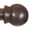38mm Cannonball Finial In Polished