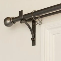 38mm Cannonball Finial In Polished 7 38mm Cannonball Finial In Polished -Curtain Hardware Shop 646po 4