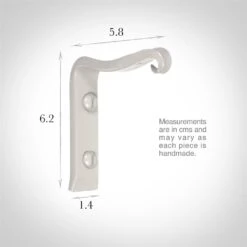 Dormer Rod Support Bracket In Clay -Curtain Hardware Shop 648cl 13