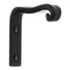 Dormer Rod Support Bracket In Matt Black