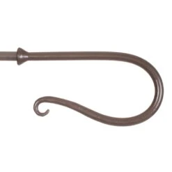 12mm Shepherd's Crook Finial In Polished