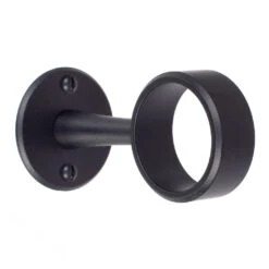 38mm Sleeve Bracket In Matt Black