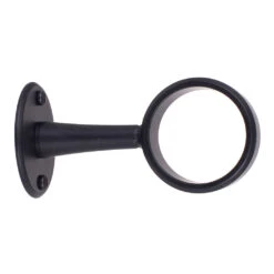 38mm Sleeve Bracket In Matt Black -Curtain Hardware Shop 689mb 20