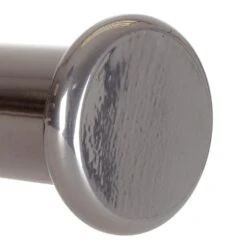 38mm Button Finial In Mercury -Curtain Hardware Shop 693me 2
