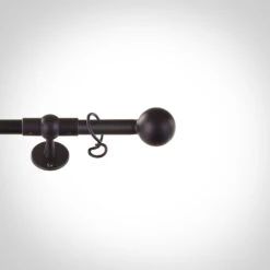 3m 16mm Cannonball Pole Pack In Matt Black