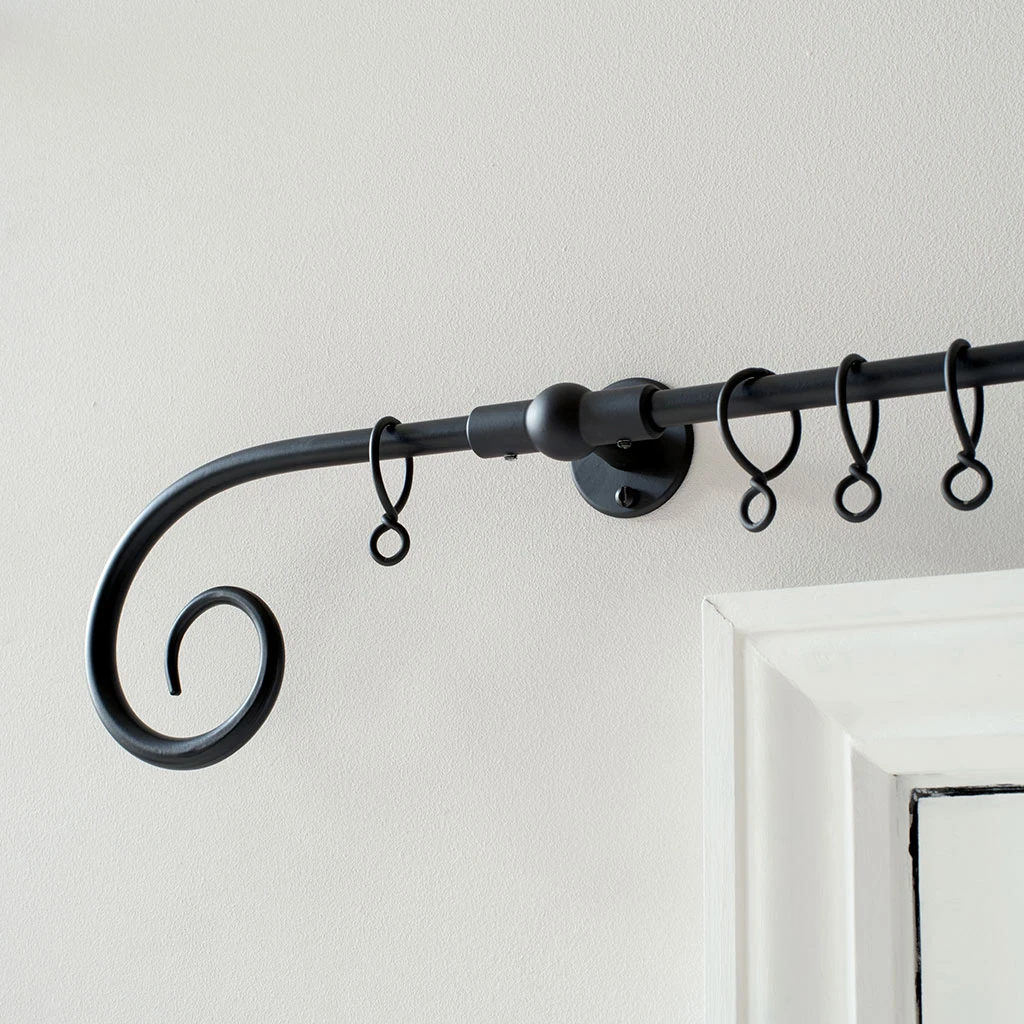 1.5m 12mm Crook Pack In Matt Black 2 1.5m 12mm Crook Pack In Matt Black - Image 2