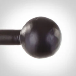 1.5m 12mm Cannonball Pack In Matt Black -Curtain Hardware Shop 830MB 21