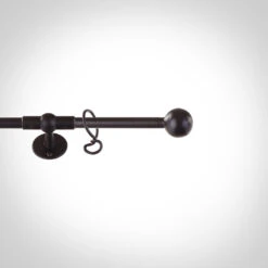 1.5m 12mm Cannonball Pack In Matt Black