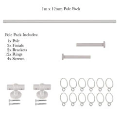 1m 12mm Button Pack In Clay 8 1m 12mm Button Pack In Clay -Curtain Hardware Shop 834cl 20