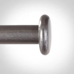 2m 12mm Button Pack In Polished -Curtain Hardware Shop 842PO 21