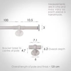 1m 16mm Button Pack In Clay 6 1m 16mm Button Pack In Clay -Curtain Hardware Shop 846cl 13