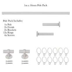 1m 16mm Button Pack In Clay 7 1m 16mm Button Pack In Clay -Curtain Hardware Shop 846cl 20