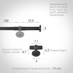 1.5m 16mm Button Pack In Beeswax -Curtain Hardware Shop 847bw 13